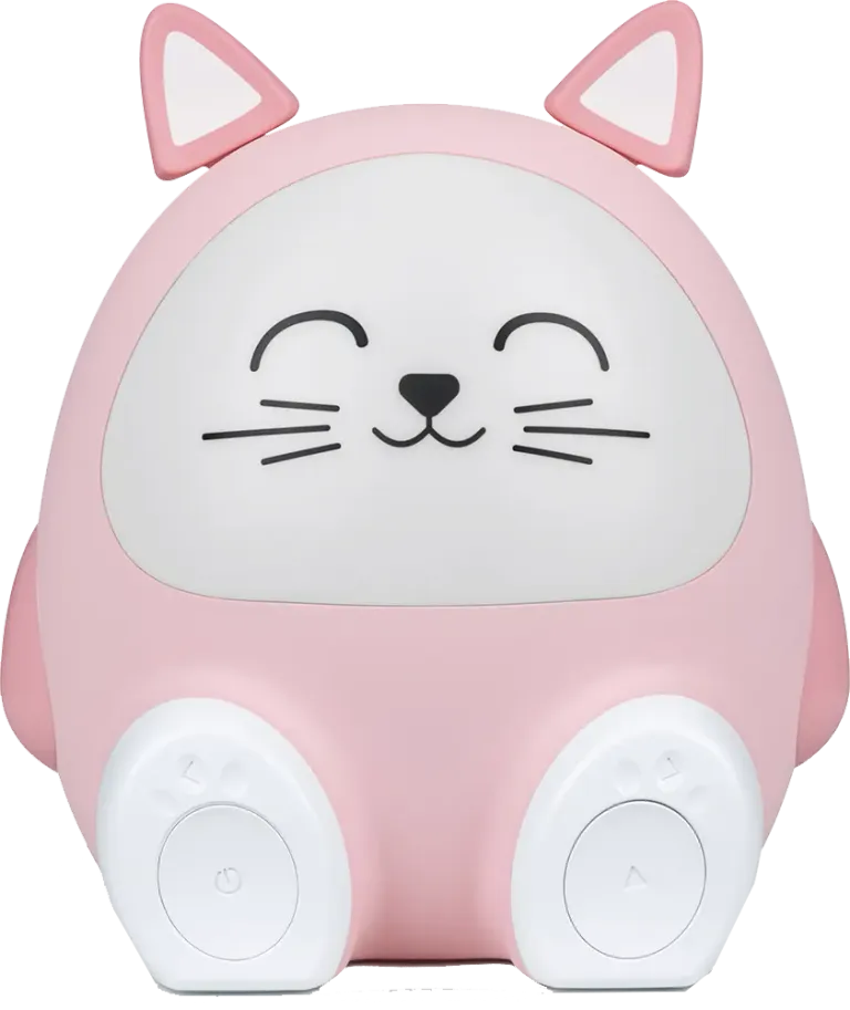 [HPBTKIDSCATBB] Mia, Enceinte sans fil lumineuse et veilleuse