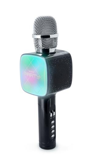 [HPPARTYBTMIC2BKBB] PARTY Light & Sound PARTYBTMIC2BK haut-parleur portable et de fête Noir