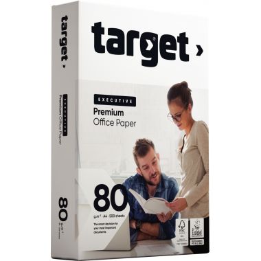 [357220] Ramette de 500 feuilles format A3 80g blanc TARGET EXECUTIVE