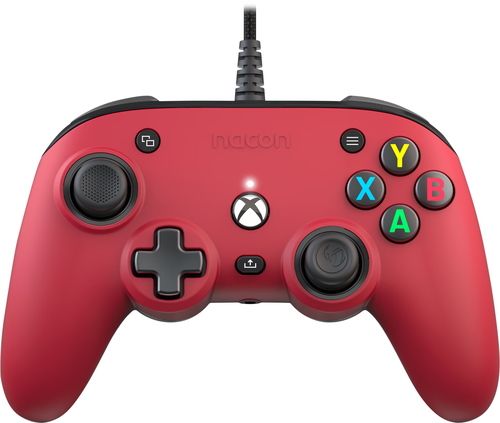 [JVPROCOMPACTREDXBX] NACON - Manette de jeu Pro Compact Rouge