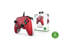 [JVPROCOMPACTREDXBX] NACON Pro Compact Rouge USB Manette de jeu Analogique/Numérique Xbox Series S, Xbox Series X, PC, Xbox One