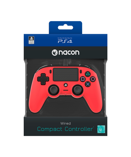 [JVPS4OFCPADREDNACON] NACON Manette filaire compacte pour Playstation 4