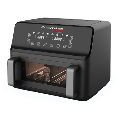 [CUISCS945TECH] Friteuse sans Huile Duo 4.5L + 4.5L