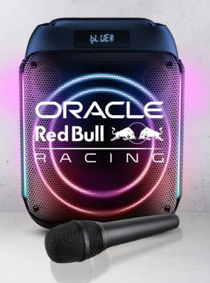 [HPRBSK240RB] Red Bull Racing - Enceinte portable Oracle Cube RB-SK240 
