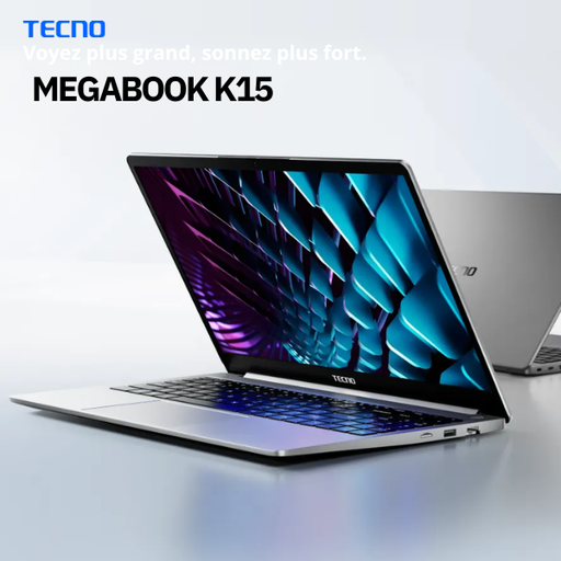 [PORTNB-K15SRA-330052] TECNO - Ordinateur portable MEGABOOK K15S - 512Go