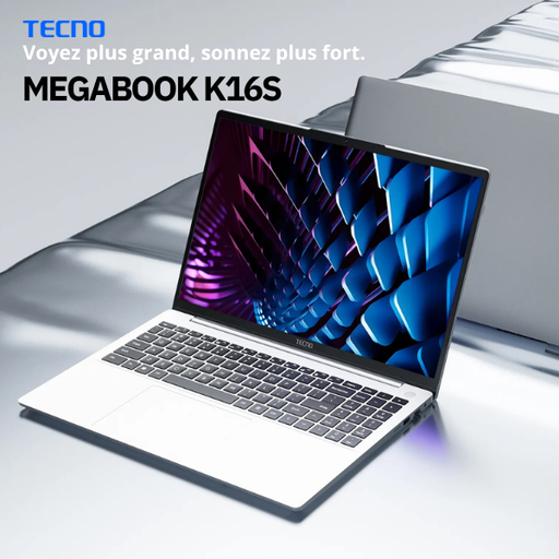 [PORTNB-K16SDA-330052] TECNO - Ordinateur portable MEGABOOK K16S AMD - 512Go