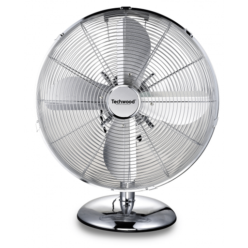 [VENTTVI335TECH] TECHWOOD Ventilateur de table Inox
