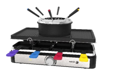 [CUISFG369FAG] FAGOR Raclette/Fondue avec Grill 8 Personnes FG369