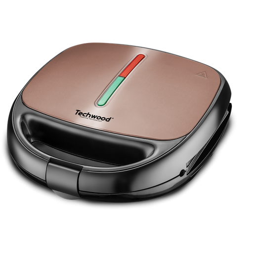 [CUISTGCI811TECH] Techwood TGCI-811 moule à gauffres 2 gauffre(s) 800 W Marron