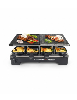 [CUISTRGP9010TECH] TECHWOOD Raclette Grill Pierre De Cuisson TRGP-9010