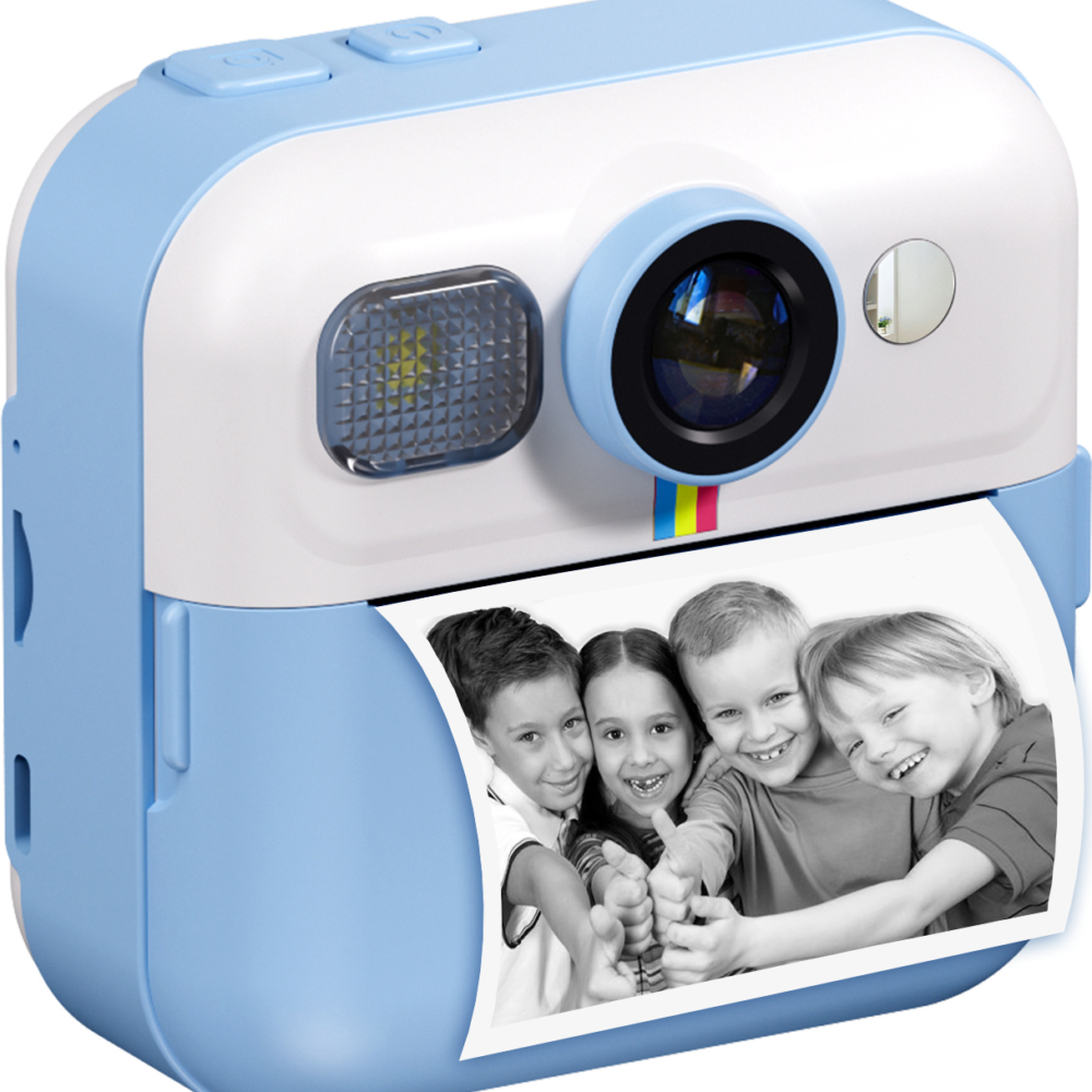 [CAMVK10013TQ] Volkano Kids camera Pronto InstantThermal Print
