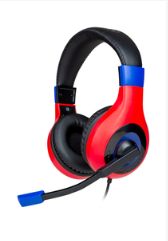 [JVSWITCHHEADV1BLRED] Bigben Interactive Wired Stereo Gaming Headset Casque stéréo Nintendo Switch Bleu, Rouge