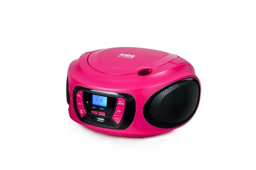 [RADCD62RSUBBTBBIG] BIGBEN Radio CD Portable USB Rose