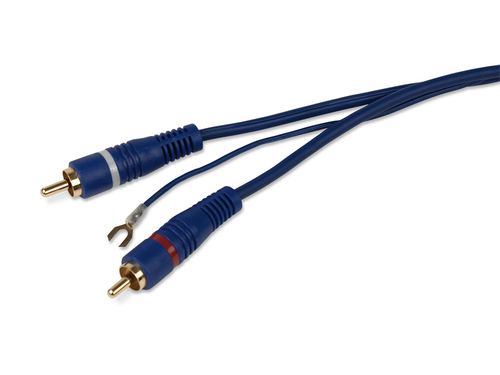 [ARCL195BCALI] Caliber CL195-B câble audio 5 m 2 x RCA Bleu