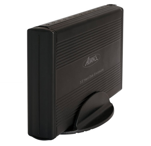 [BOIT35BX3802STADVA] ADVANCE BX-3802STB Boîtier de disques de stockage Boîtier HDD Noir 3.5"
