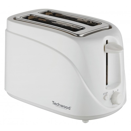 [ROBTGP202TECH] Techwood TGP-202 grille-pain 2 part(s) 700 W Blanc
