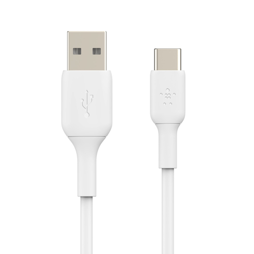 [CABLECAB001BT3MWHBEL] Belkin CAB001BT3MWH câble USB 3 m USB A USB C Blanc
