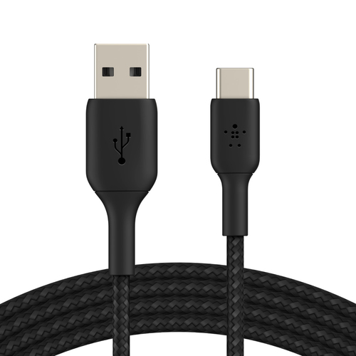 [CABLECAB002BT1MBKBEL] Belkin CAB002BT1MBK câble USB 1 m USB A USB C Noir