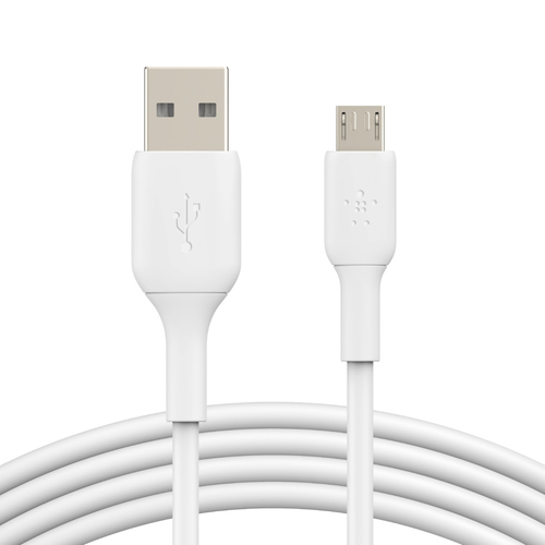 [CABLECAB005BT1MWHBEL] Belkin BOOST↑CHARGE câble USB 1 m USB A Micro-USB B Blanc