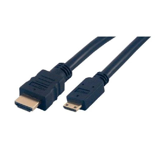 [CABLEMC382Z5MMCL] MCL MC382Z-5M câble HDMI HDMI Type A (Standard) HDMI Type C (Mini) Noir