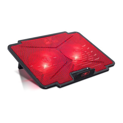 [VENTVE100RESOG] Spirit of Gamer Air Blade 100 système de refroidissement pour ordinateurs portables 39,6 cm (15.6") 1000 tr/min Noir, Rouge