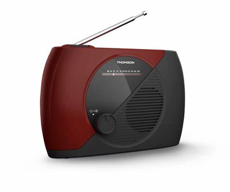 [RADRT353THOM] THOMSON Radio FM rouge et noire