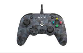 [JVXBXPROCOMPACTURBAN] NACON Camo Pro Compact Controller Noir, Gris USB Manette de jeu Analogique/Numérique PC, Xbox One, Xbox One S, Xbox One X, Xbox Series S, Xbox Series X