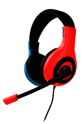 [JVSWITCHHEADV1RNACON] Bigben Connected SWITCHHEADSETV1R+B casque Avec fil Arceau Gaming Bleu, Rouge