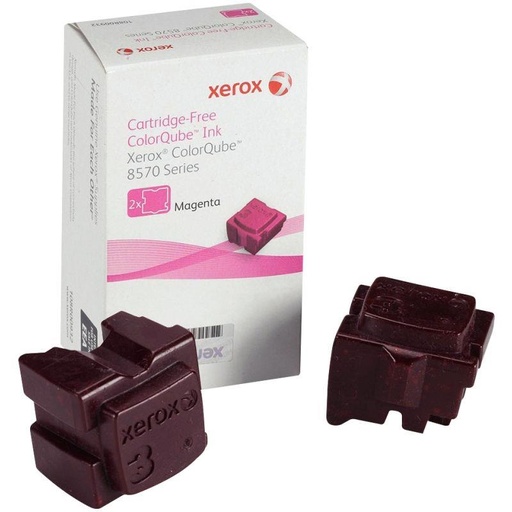 [268289] Xerox 108R00932 pack de 2 bâtonnets d'encre solide magenta  authentique