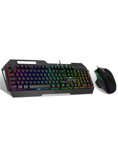 [CLAVCLSEMK30SOG] Spirit of Gamer ELITE MK30 clavier Souris incluse Gaming USB AZERTY Français Noir
