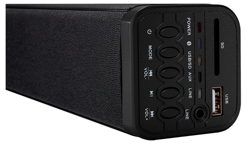 [HCSB250BTTHOM] Thomson SB250BT haut-parleur soundbar Noir 2.1 canaux 200 W