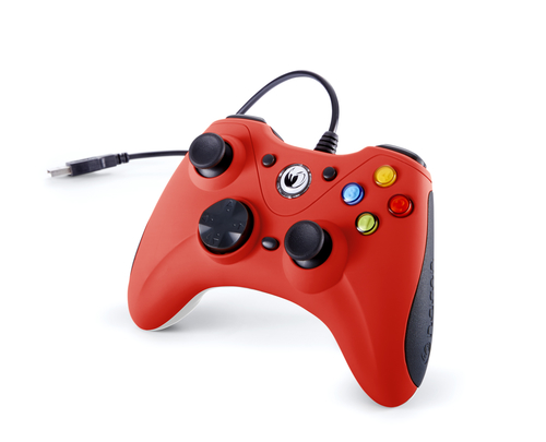 [JVPCGC100REDNACON] NACON Manette de jeu PC (Rouge)