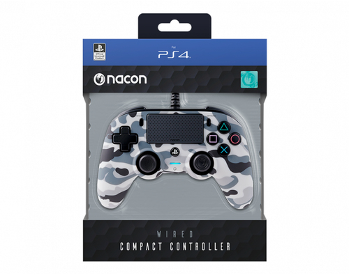 [JVPS4OFCPADCAMGNACON] NACON Wired Compact Multicolore USB Manette de jeu Analogique PlayStation 4