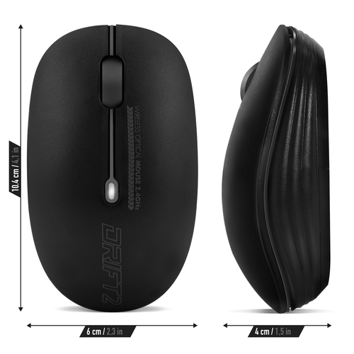 [SOURS-290BK] ADVANCE Drift 2 souris Bureau Ambidextre RF sans fil 1600 DPI