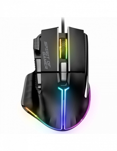 [SOURS-PM5RGBSOG] Spirit of Gamer PRO-M5 souris Gaming Droitier USB Type-A Optique 12800 DPI