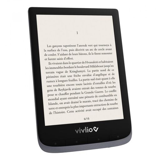 [TAB6TOUCHHDSILVIVL] VIVLIO Liseuse Touch HD Plus Silver 6"