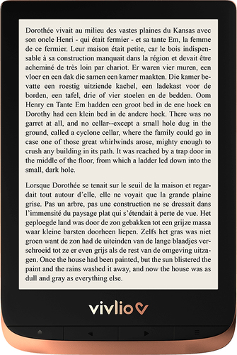 [TAB6TOUCHHDVIVL] Vivlio Touch HD Plus Liseuse 16 Go Wifi Noir, Cuivre