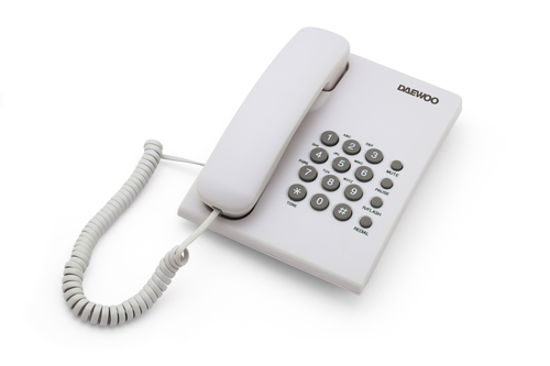 [TELDTC215DAEW] Daewoo DTC-215 Téléphone analogique Blanc