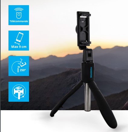 [TELPERCHTREPIEDMOOOV] MOOOV Perche à selfie avec trépied bluetooth