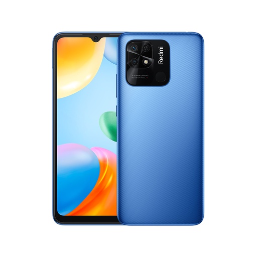 [TELREDMI10CBLUEXIA] Xiaomi Redmi 10C 17 cm (6.71") Double SIM Android 11 4G USB Type-C 4 Go 64 Go 5000 mAh Bleu