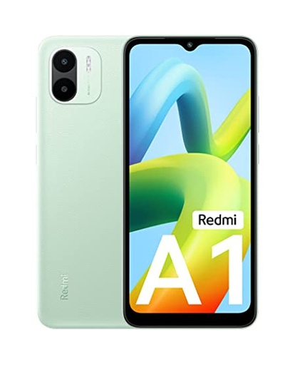 [TELREDMIA1GREEXIA] Xiaomi Redmi A1 16,6 cm (6.52") Double SIM Android 12 Go edition 4G Micro-USB 2 Go 32 Go 5000 mAh Vert