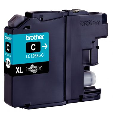 [222095] Brother RÉVEIL cartouche jet d'encre cyan haute capacité authentique (LC125XLC)