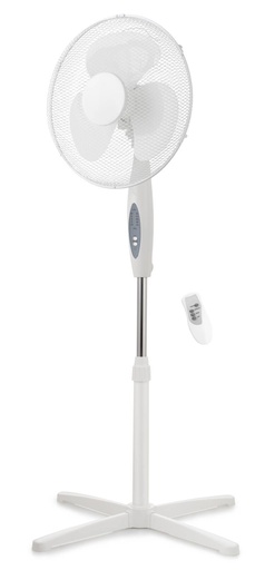 [VENT40RWP] WHITE PEARL Ventilateur sur pied - télécommande