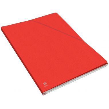 [948101] Carton de 10 chemises EUROFOLIO+ ALPINA, dos 15 mm, rouge