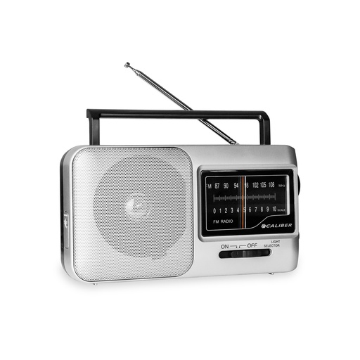 [RADHPG317RCALI] Caliber HPG317R Radio portable Noir, Argent