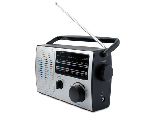 [RADHPG317RCALI] Caliber HPG317R Radio portable Noir, Argent