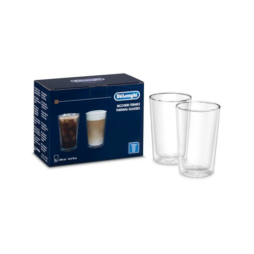[ACCDLSC319DELON] De’Longhi SC319 verre à café Transparent 2 pièce(s) 490 ml