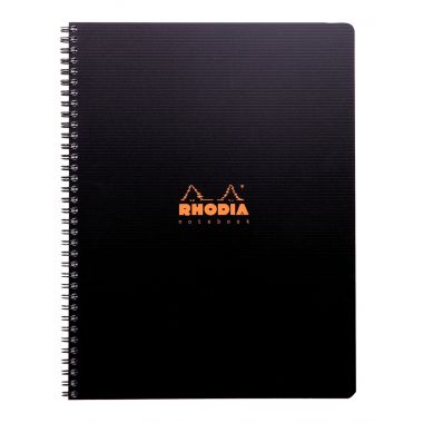 [106688] Rhodia 119900C bloc-notes A4+ 80 feuilles Noir