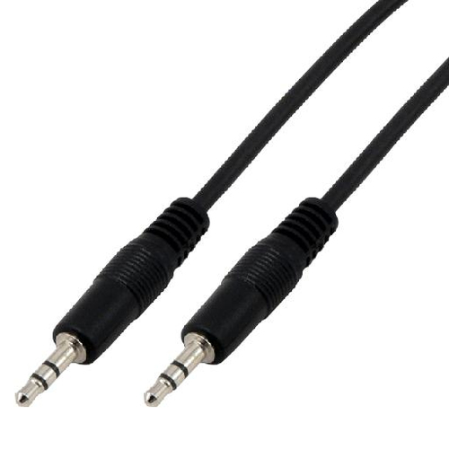 [CABLEMC712GE10MMCL] MCL MC712GE-10M câble audio 3,5mm Noir