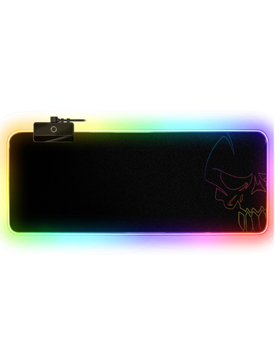 [TAPPADXXRGBSOG] Spirit of Gamer Darkskull Tapis de souris de jeu Noir, Multicolore